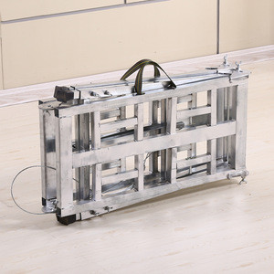 Chinese manufacturer low price easy fold scaffold working pedal for decoration cleaning horse