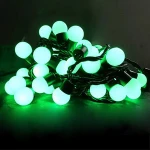 Christmas Circle Lights Fairy Guirlande Lumineuse LED ball Garland String Lights Holiday Lighting New Year Party