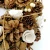 Import Christmas Wreath Natural Materials White Rose Supplies Outdoor Christmas Wreath Decoration from China