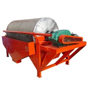 chrome tantalite wet / dry drum permanent magnetic separator for iron ore