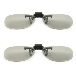 Cinemas Clip-On 3D Glasses Wholesale - Adult Sized Passive Circular Polarized 3D Glasses
