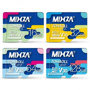 Class10  C10 Memory Card R80mb/s  8/16/32/64/128GB  MIXZA-COLORFUL STYLE