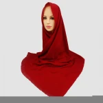Classic Popular  Comfortable Fluffy Shawl Scarves Pure Color Flat Shawls Head Wraps Short Tassel Muslim Pashmina Hijabs