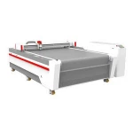 CNC Vibrating Knife CE FDA / knife Cutting Machines oscillating knife cutting textile cloth machine