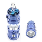 Collapsible 6 LED Lanterns Led Lawn Garden Lamp Path Wall Light Super Bright Outdoor Portable Camping Tents Light