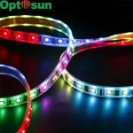 Color changing led rope light for holiday decoration