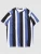 Import Colorblock Stripe Short Sleeve mens tee-shirt from China