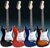 Colorful China wholesale electric guitar oem with cheap price for sale professional musical instrument