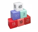 Colorful Funny Kitchen Cube Timer Rechargeable Stylish Mini Rubik timer 1-100 Minutes time management