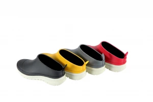 Colorful Rubber Mules for Ladies