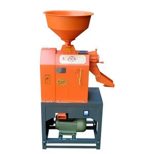 combined Mini rice mill hammer mill machine