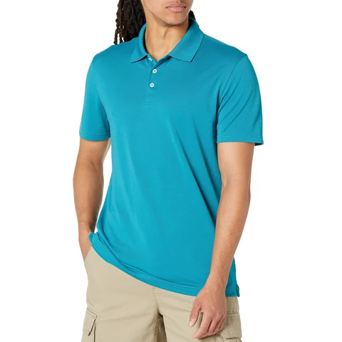 Comfortable Fabric Polo T Shirt Unique Design Polo T Shirt For Men In Blue Color Made in Pakistan 2024