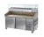 Import Commercial 4 Doors Pizza Salad Bar Cooler Pre Table Station Commercial Refrigerator with Gn Pan from China