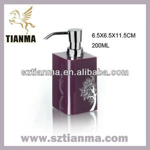 Commercial acrylic liquid hand soap dispenser for advertising