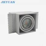 Commercial Indoor LED Downlight Housing Grille Light Fixture Square Adjustable LED Spotlight