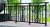 Import Commercial Zinc Steel  Flat Top Decorative Metal Fence Panel from China