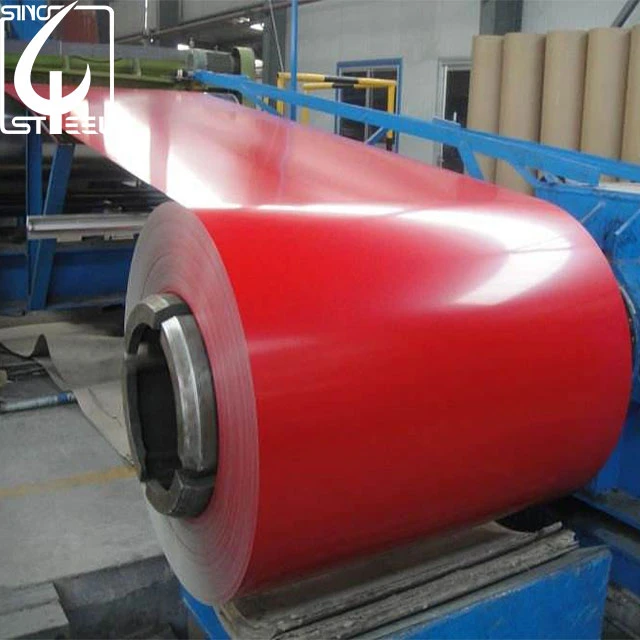 Competitive Price Decent Quality Ppgi Ral 9002 Colored Galvanized Steel Roll