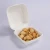 Compostable Eco-Friendly biodegradable bagasse hamburger box pulp paper plate tableware