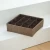 Import Concise design household foldable cotton linen underwear storage box from China