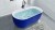 Import Constant Temperature Thin Edge Elliptical Seamless Integrated Freestanding Acrylic Bathtub from China