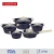 cooklover 10pcs die casting aluminum non stick marble coating induction bottom cookware sets