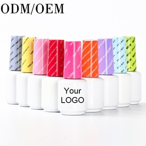 create your own brand custom logo three step uv gel nail polish oem/odm factory