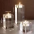 Import crystal candle holder for wedding table Tealight Candlestick Candlestick Home Decoration Accessories Cube Candles lamp stand from China