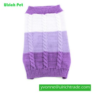 CS123 new 2020 fashion knitted dog clothes pet accessories