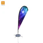 Custom Beach Flag,Promotion Flying Flag, Beach Teardrop Banner