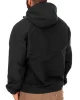 custom black wholesale half zippolyeter nylon pullover plain printed men windbreaker jacket
