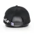 Import custom cotton plain distressed black mesh baseball trucker cap with applique logo from China