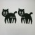 Import Custom Cute Black Cat Pattern Led Headband For Halloween Decoration from China