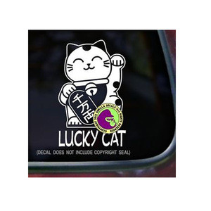 Buy Custom Die Cut Vinyl Transparent Bumper Window Car Sticker from ...