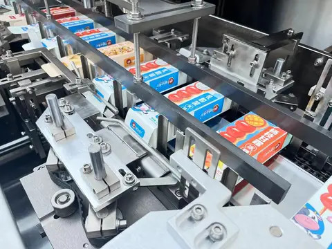 Buy Custom Factory Automatic Carton Box Making Machine Jelly Cartoning ...