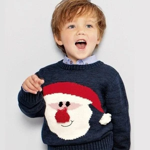 Custom Factory Popular ugly children knitting patterns Christmas sweater