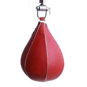 Custom fitness Boxing speedballs Double End Ball Leather Artificial Leather