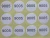 Import custom label sticker clear sticker from China
