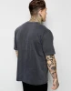 custom mens tee oversize fit t shirt vintage washed boxy t-shirt clothing suppliers china mans t shirt 2019