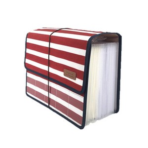 Custom Office supplies Oxford cloth A4 / FC 13 pocket expanding file folder accordion bag