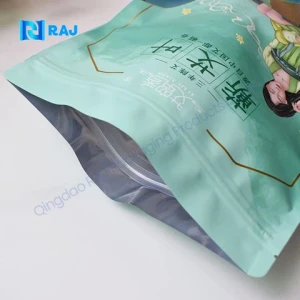 Custom Promotional Purple Green Laminated Pp Cooking Foil Pouch candy Bag With Logo plastic bag packaging for sweet wedding