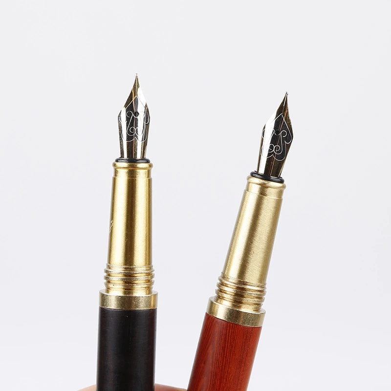 Custom wood Brass Fountain Roller pen kits