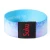Customised heat transfer printed elastic polyester fabric wristband/bracelet/band as party tickets