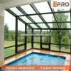 Customized aluminum commercial sunroom glass house prefabricated glass house