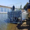 Customized modular floating pontoon pump bridge seaside pumping floating pontoon platform