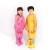 Import Customized New Design PVC raincoat children kids rain gear from China