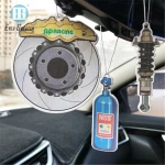 Customized Size Perfume Hanging Paper Car Air Freshener
