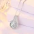 Import DC31 925 Silver Zirconia Crystal Fashion Pendant Necklace Jewelry Gift from China