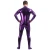 Import Deep Purple Shiny Metallic Zentai Suit for Men from China