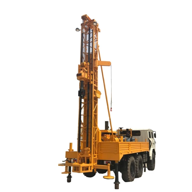 deep water well drilling rig rotary down the hole tophead drive air and mud drilling