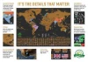 Deluxe Travel Scratch Map Scratch-off World Map Promotional Christmas Gifts World Scratch Map